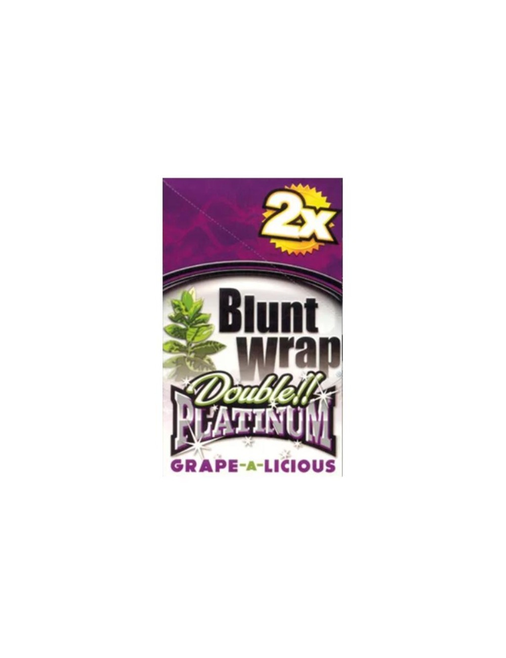 Blunt Wrap Platinum double - Grape a Licious ( 25 x 2pcs)