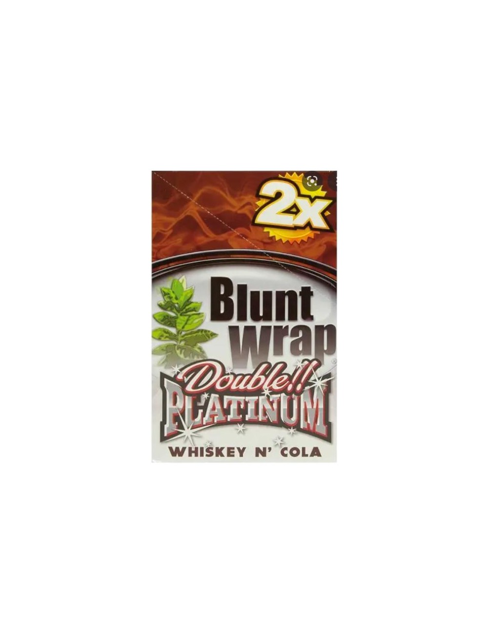 Blunt Wrap Platinum double - Whiskey Cola