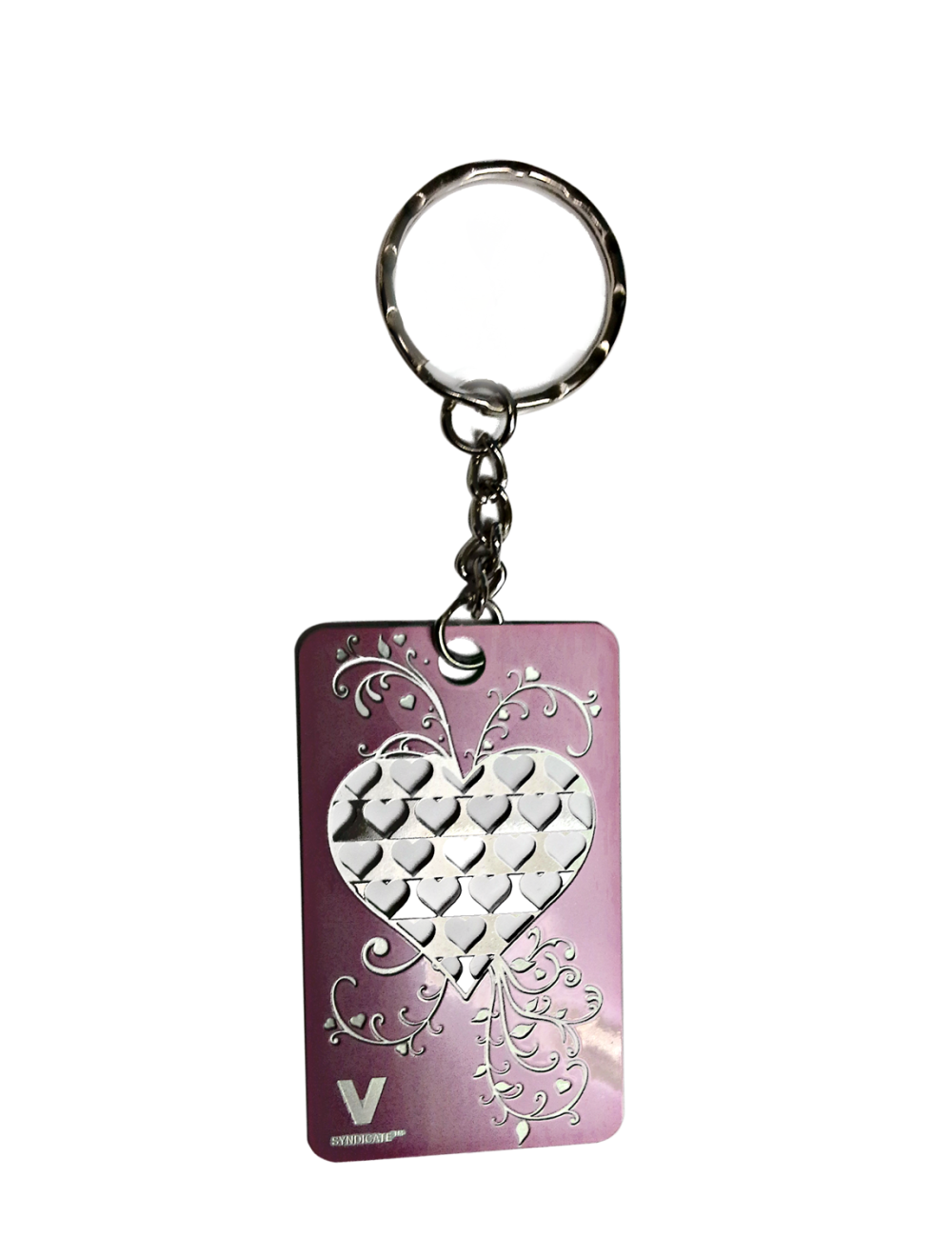Grinder Card Key Chain "Heart