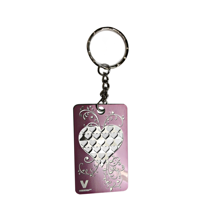 Grinder Card Key Chain "Heart" KC Import