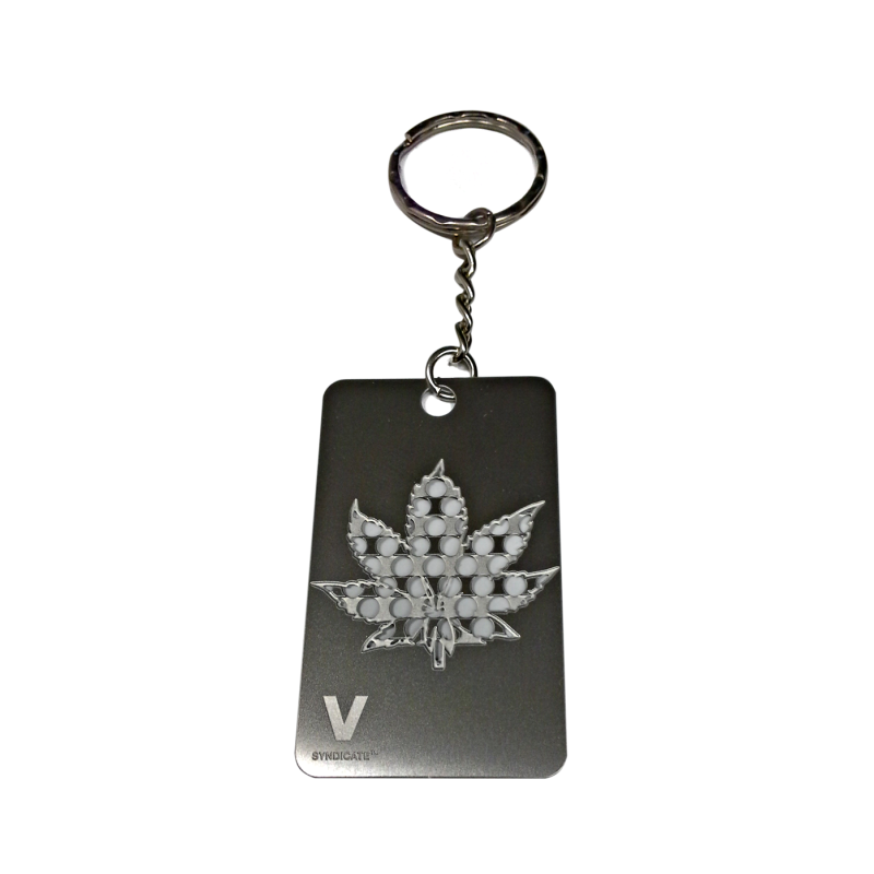 Grinder Card Key Chain "Leaf" KC Import