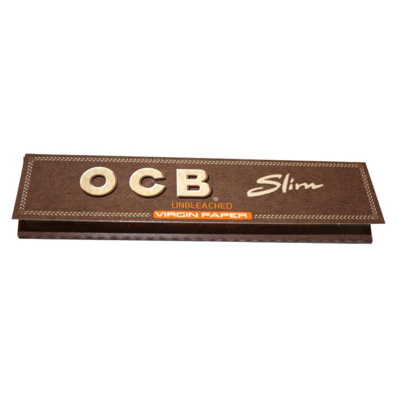 OCB KS Virgin Unbleached Slim (50 pcs.)