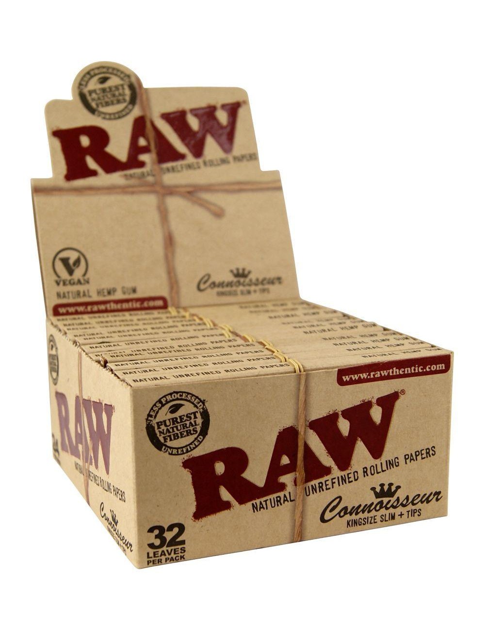 RAW Connoisseur KS Slim & Tips (24 pcs.)