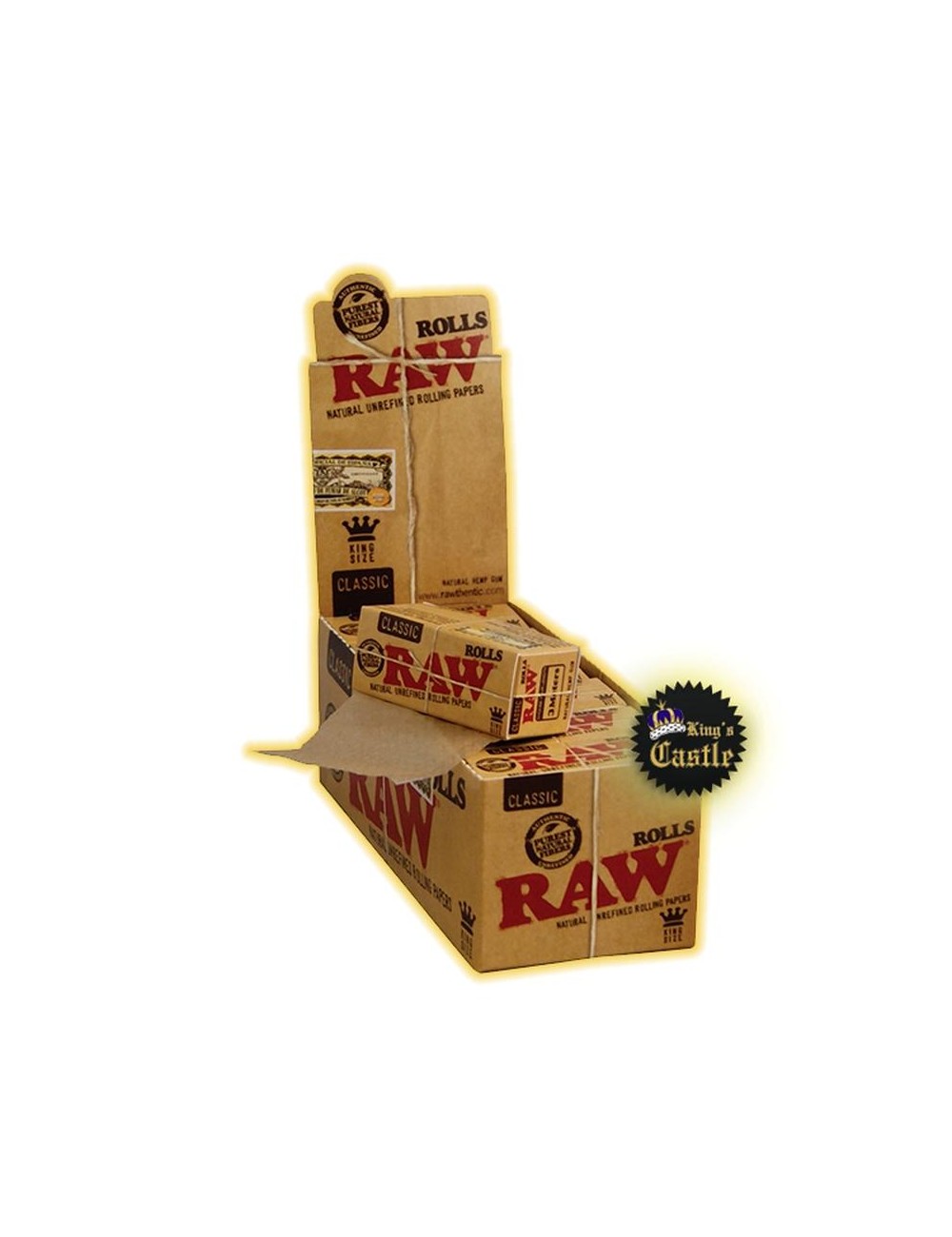RAW Classic Rolls KS 3m (12 pcs.)
