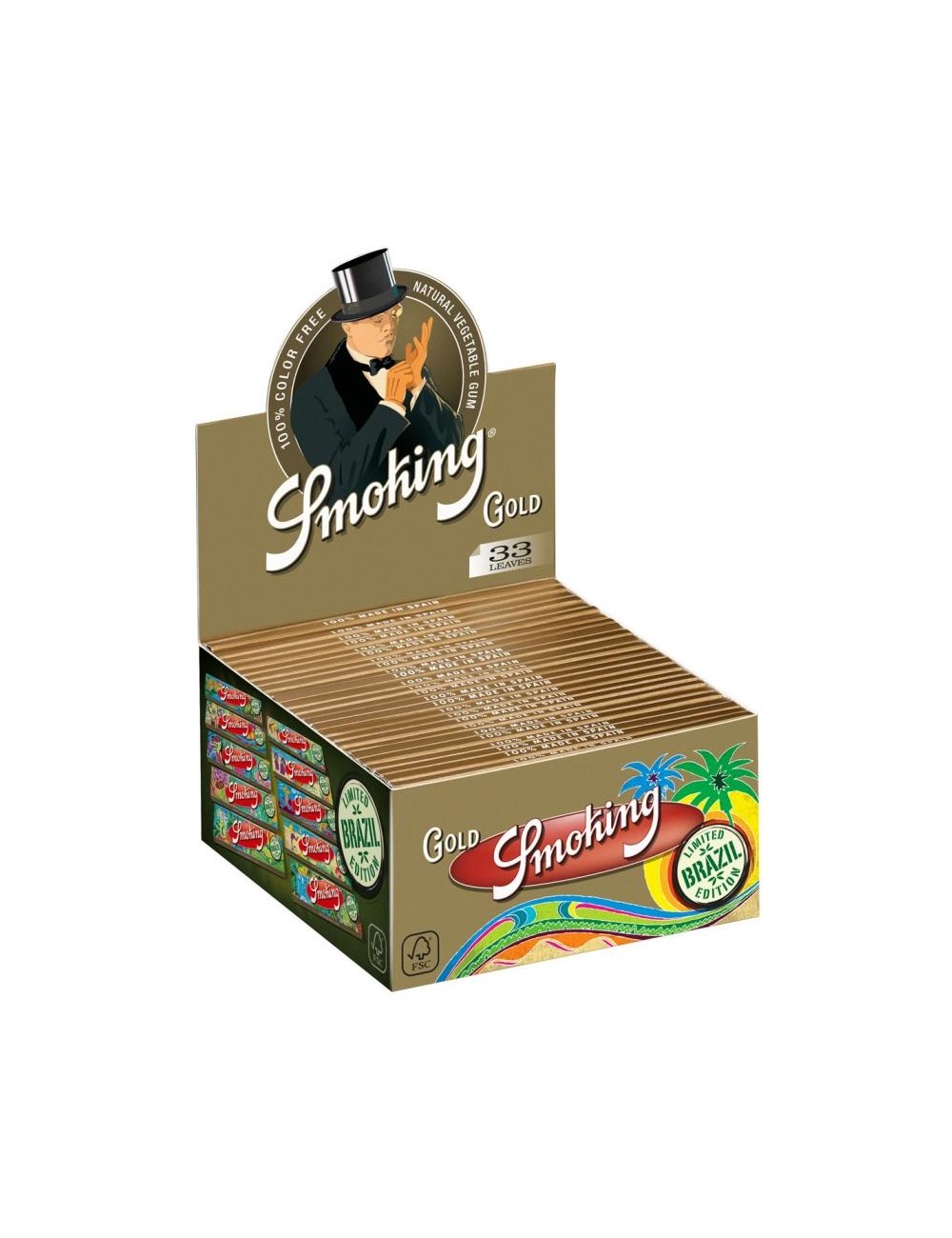 Smoking KS Gold Slim (50 pcs.)