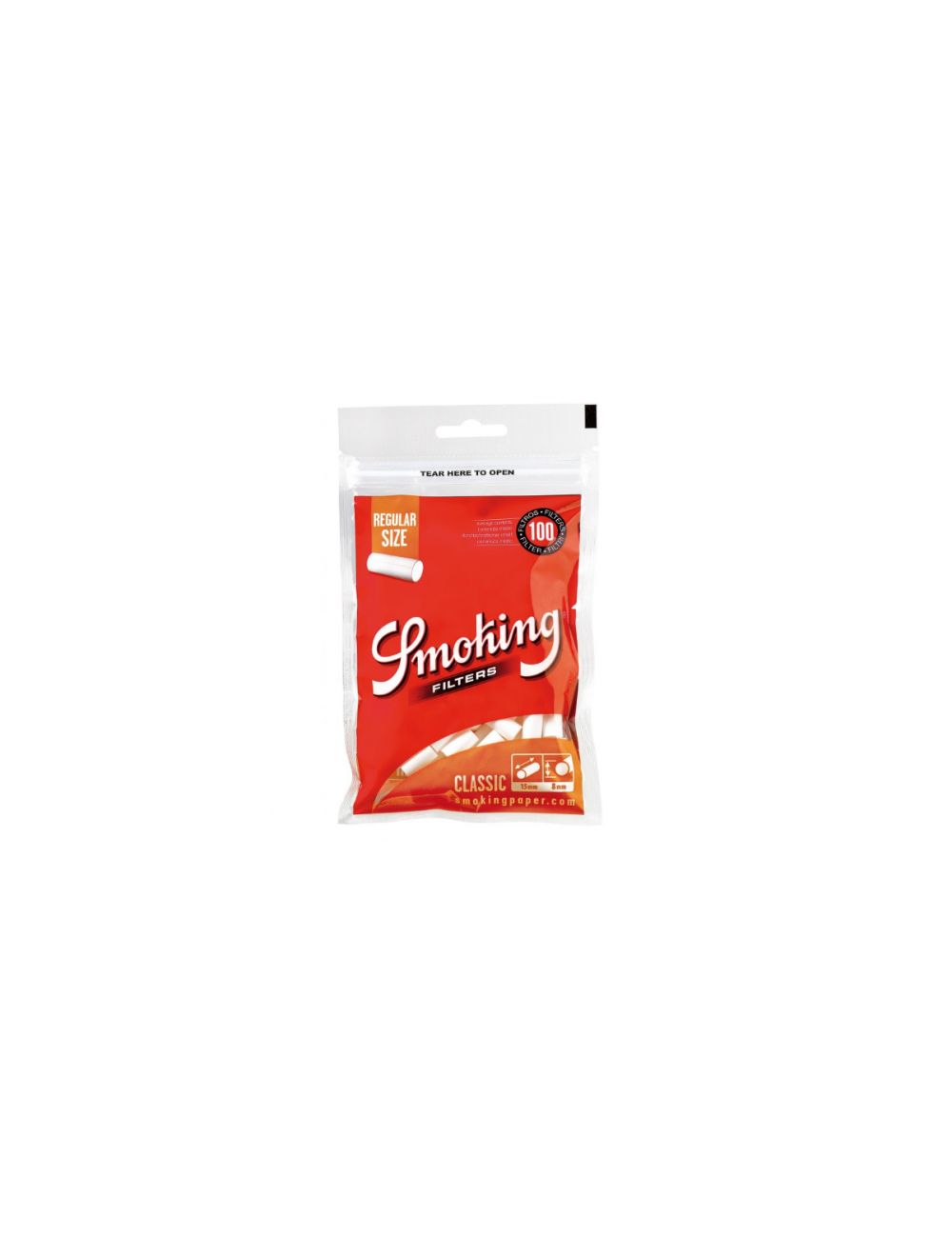 Smoking Filter Regular Classic - Orange (25 x 120 pcs.)
