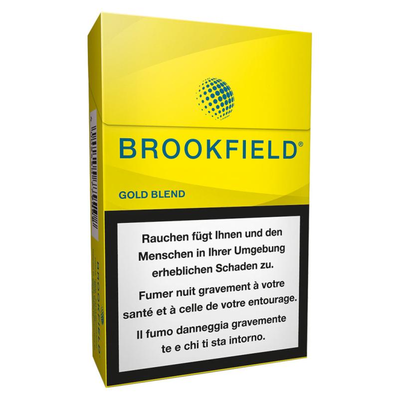 Brookfield Gold Blend - Zigaretten Box (10 pcs.