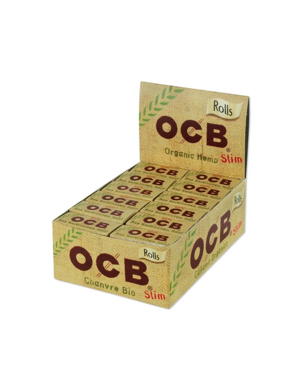 OCB Rolls Organic Hemp Slim (24 Stck.)