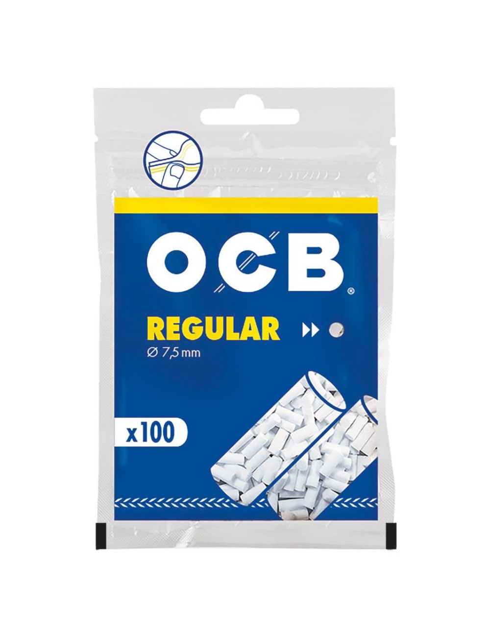 OCB Filter Regular 7.5mm (30 x 100 pcs.)