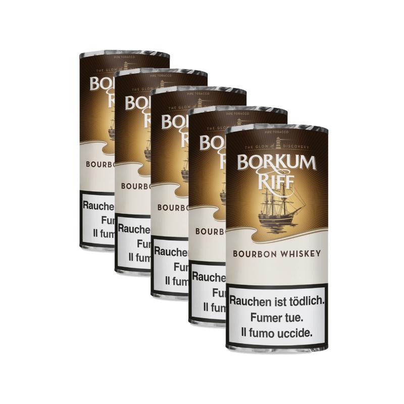 Borkum Riff Bourbon Whiskey - Beutel (5 x 50g) KC Import