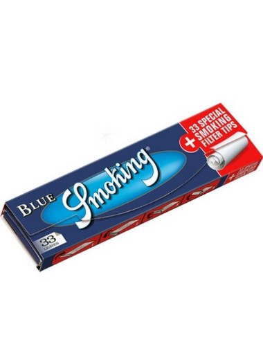 Smoking KS Blue + Filter Tips (24 pcs.)