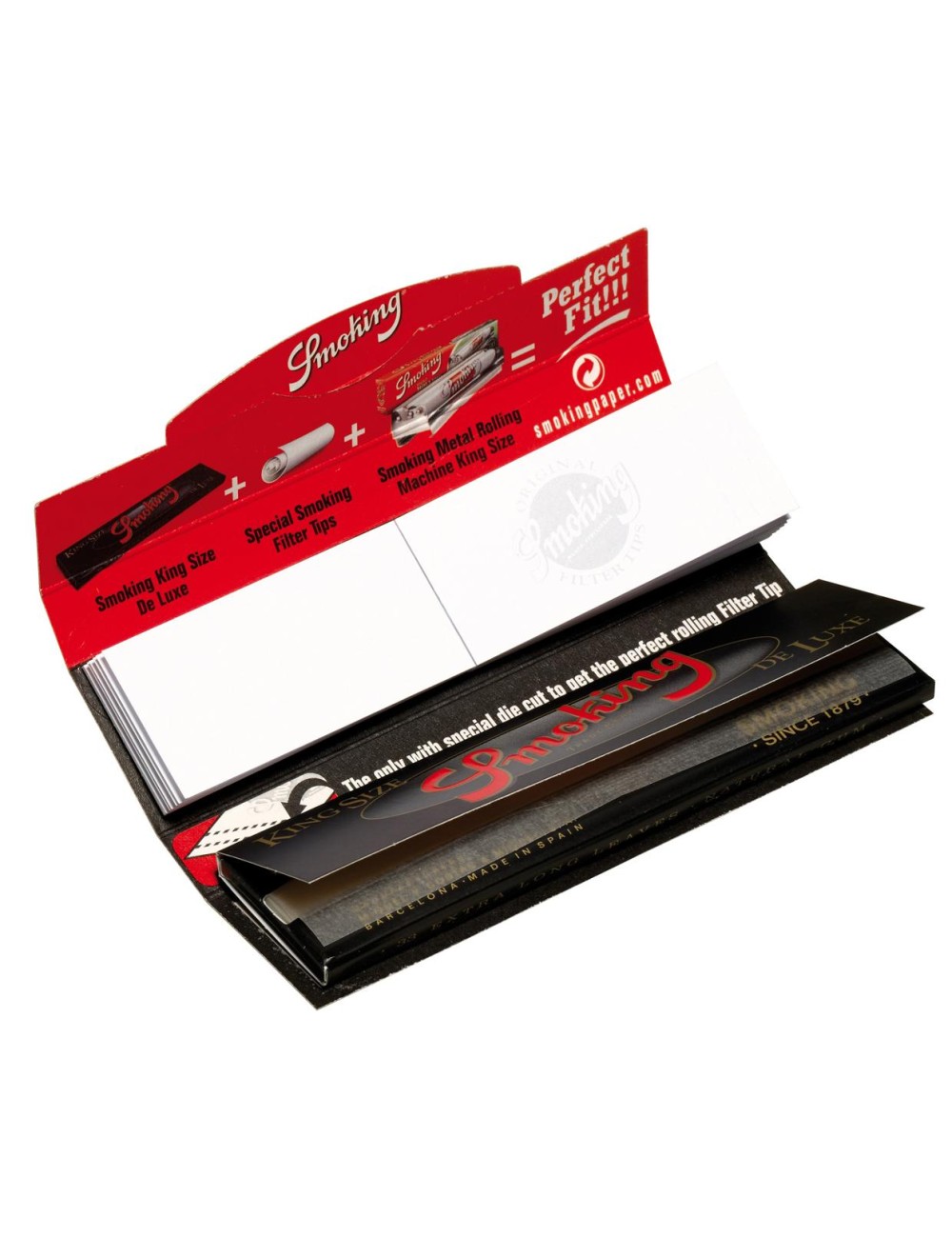Smoking KS De Luxe + Filter Tips ( 24 Stk.)