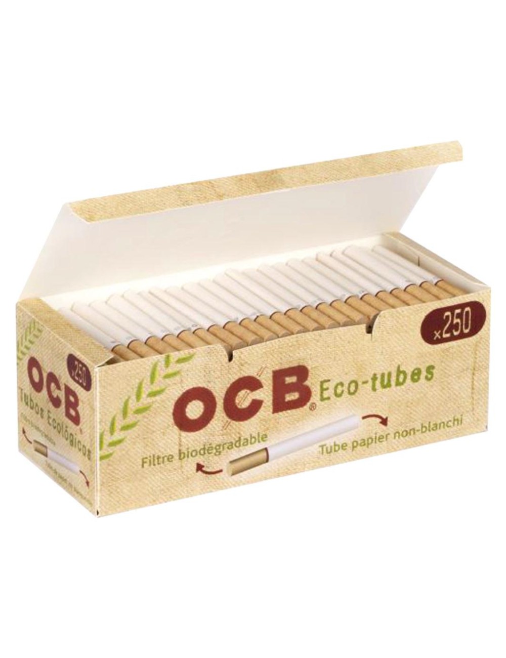 OCB ECO Tubes (4 x 250 pcs.)