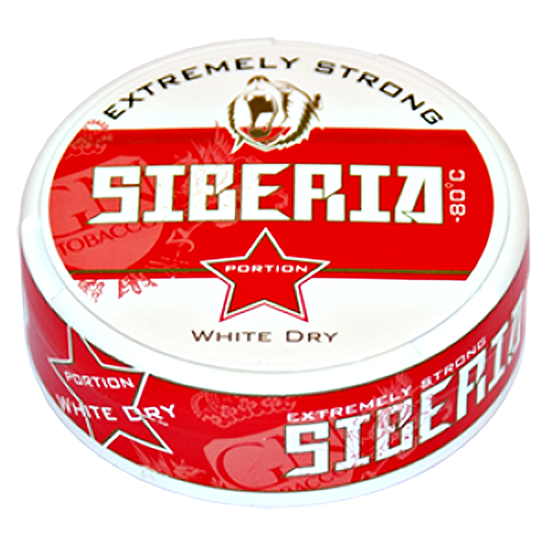 Siberia X-Strong White Dry - 80 degree - Rot (10 x 16g) KC Import