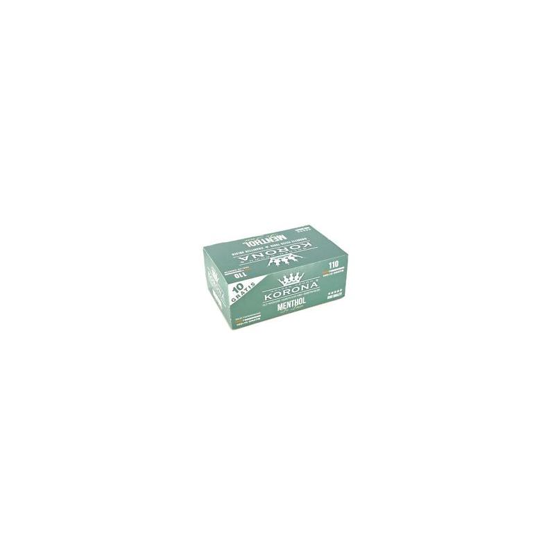 Korona Zig. Hülsen Deluxe Menthol (100 pcs.