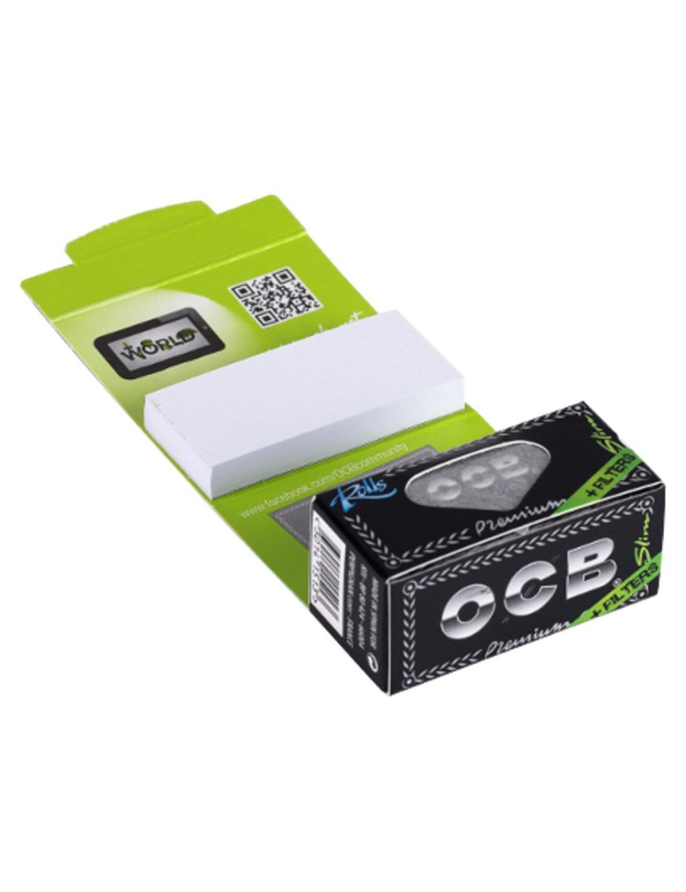 OCB Rolls Premium Slim + Tips (24 pcs.)