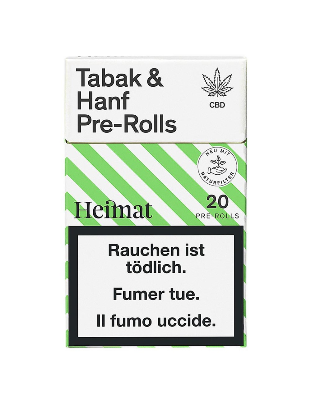 Heimat Tabak & Hanf - Zigaretten Box (10 Stk.)