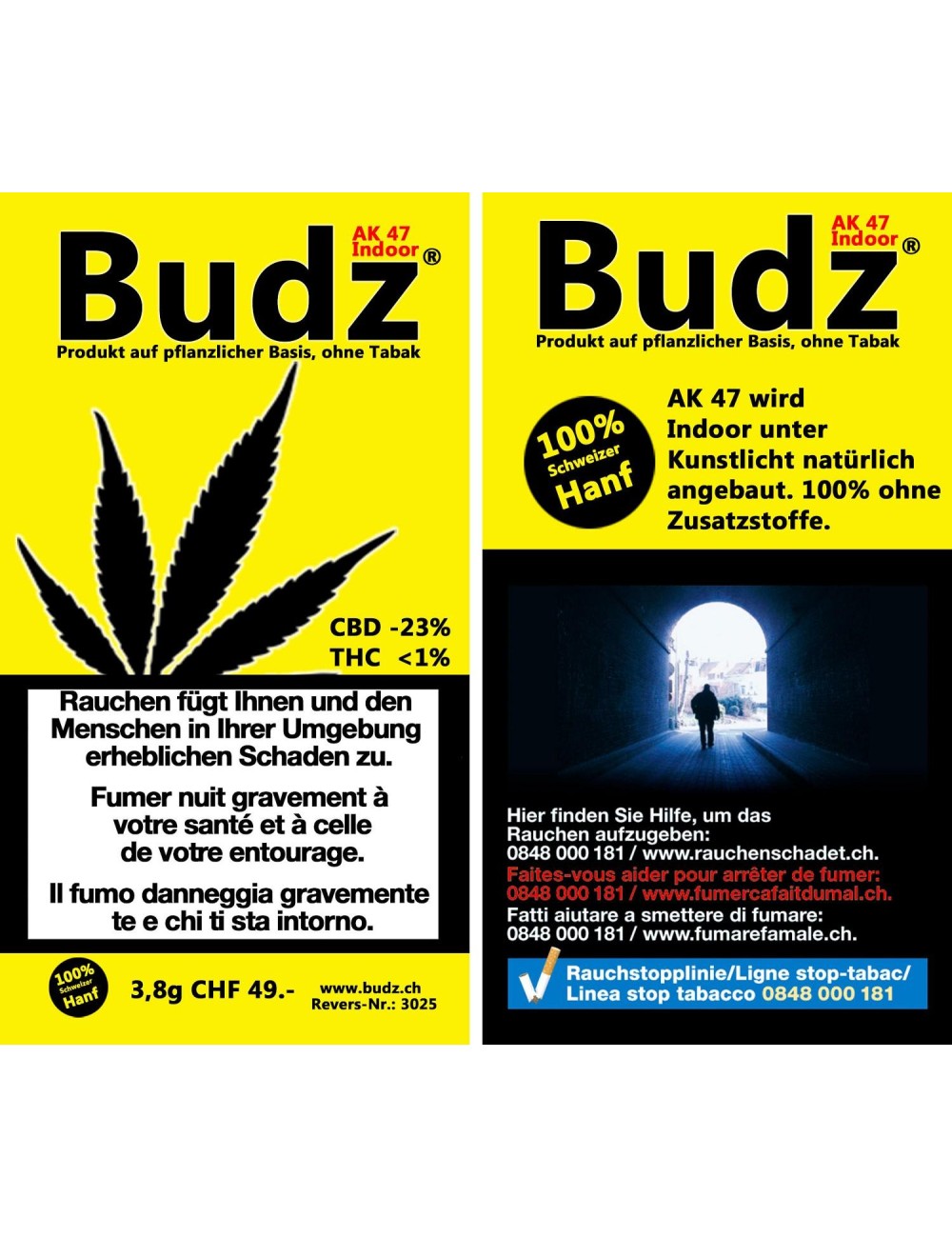 Budz - AK47 (CHF 21.90/3.4g)