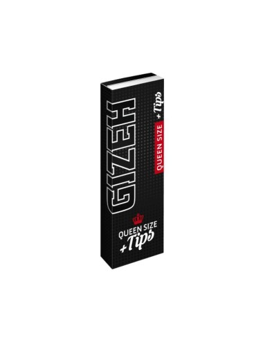GIZEH Black Queen Size + Tips (26 Stk.)