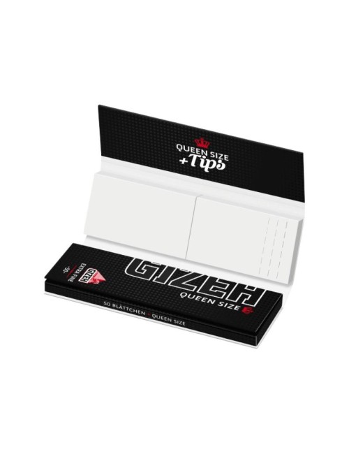GIZEH Black Queen Size + Tips (26 Stk.)