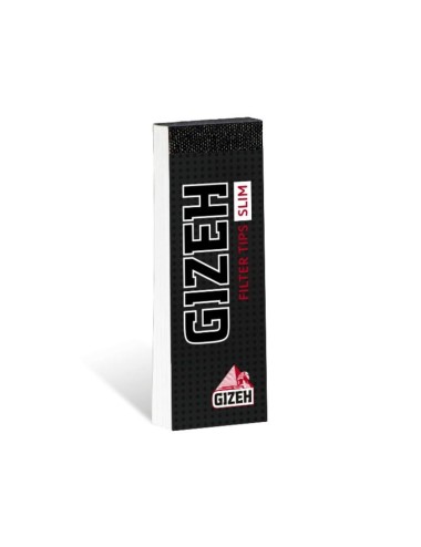 GIZEH Black Filter Tips Slim (24 Stk.)