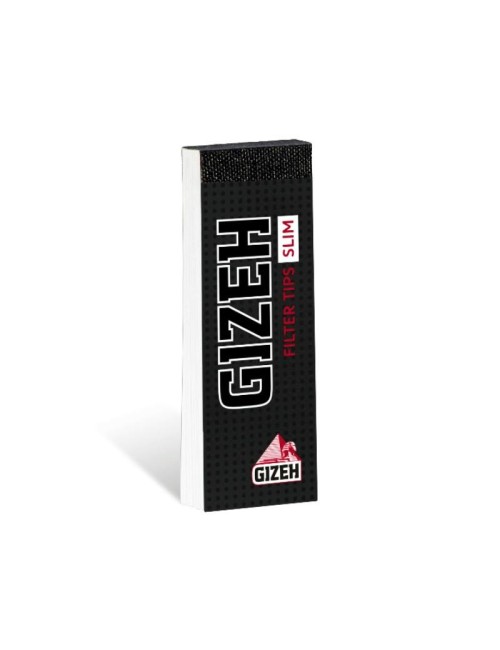 GIZEH Black Filter Tips Slim (24 Stk.)
