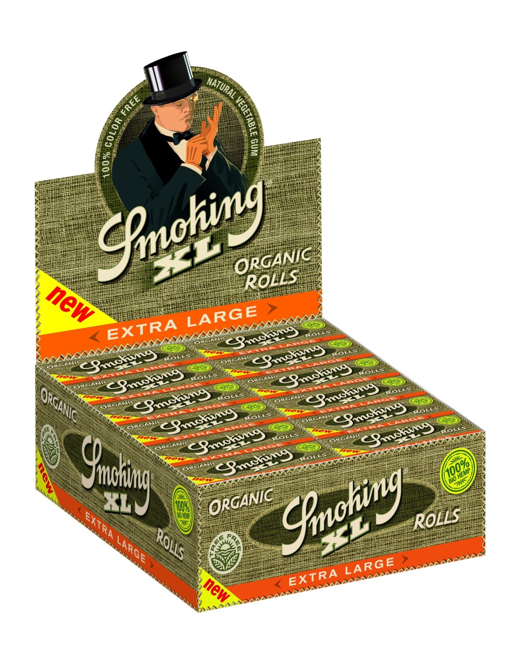 Smoking Rolls XL Organic (24 pcs.)