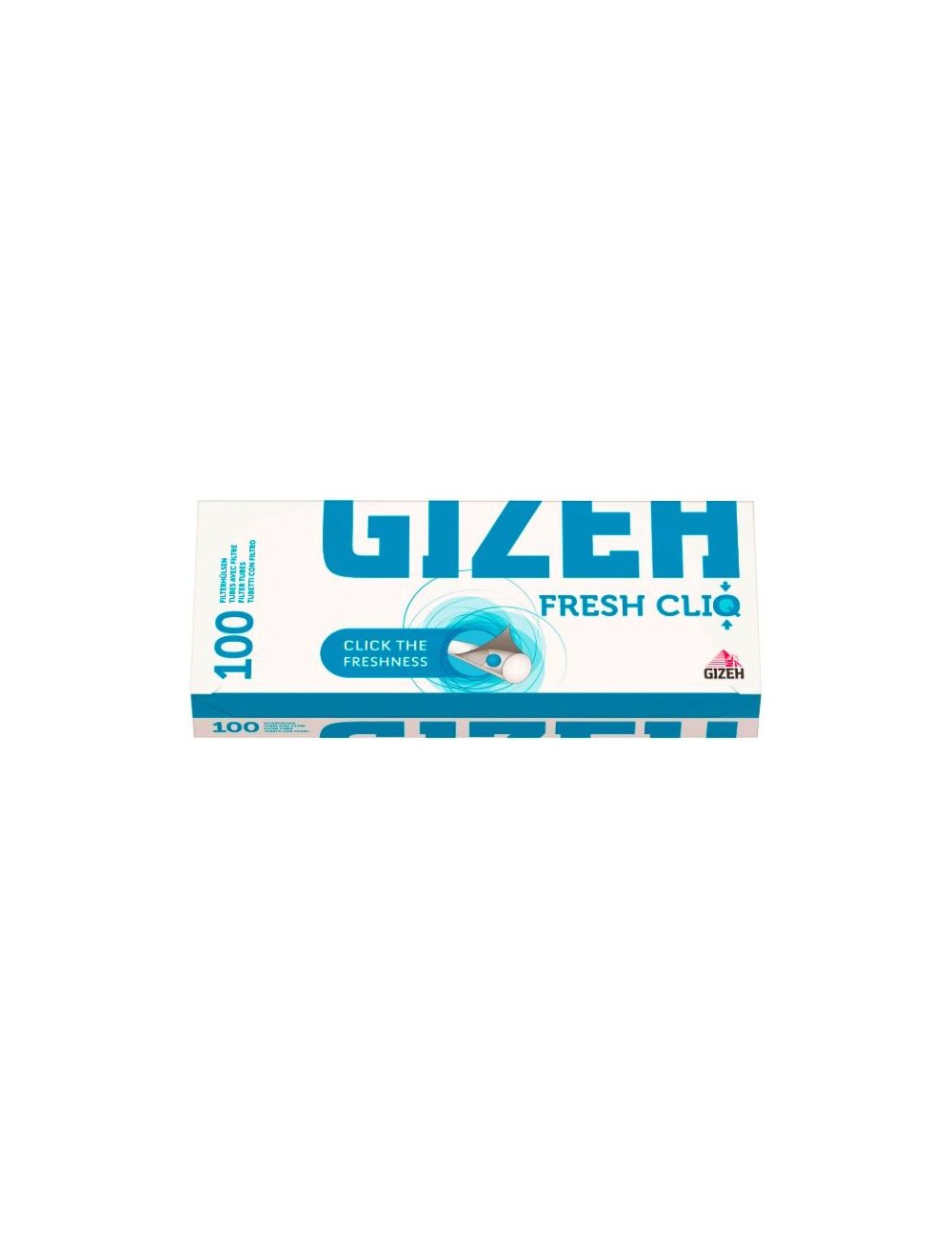 GIZEH Hülsen Fresh Cliq (100 Stk.)