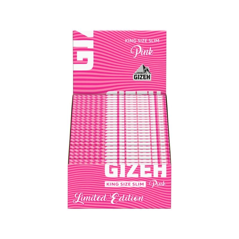 GIZEH Pink King Size Slim (50 Stk.