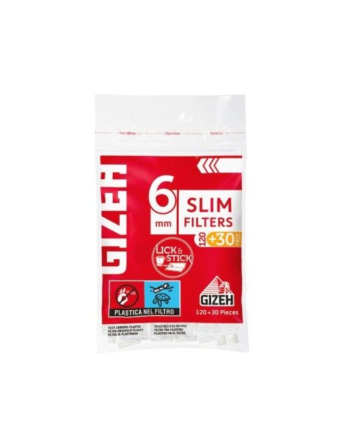 GIZEH Slim Filter (20 x 120 + 30 Stk.)