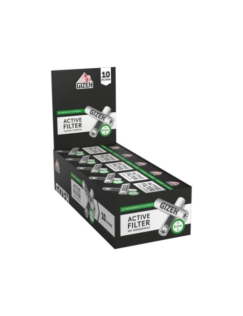 GIZEH Active Filter 8mm (25 x 10 pcs.)