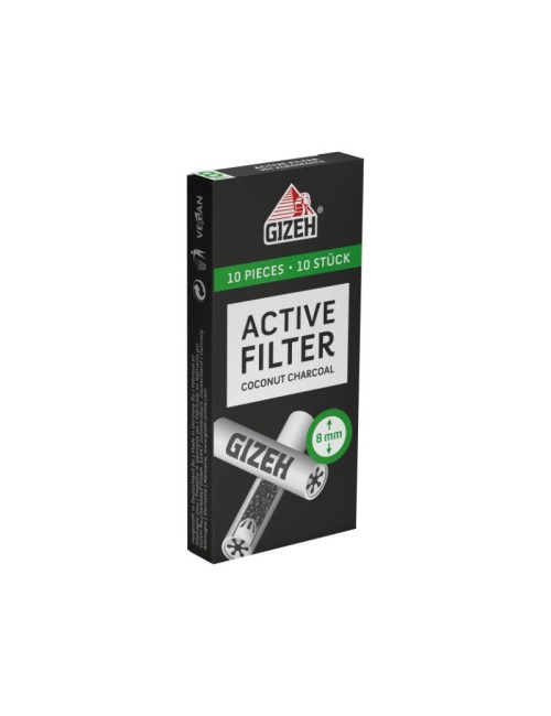 GIZEH Active Filter 8mm (25 x 10 pcs.)