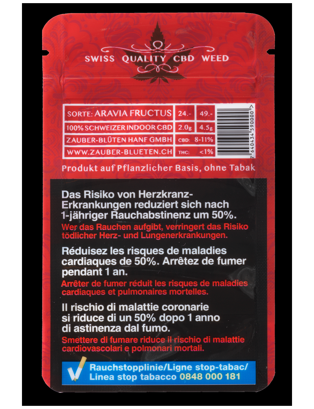 Zauber Blüten - Aravia Fructus (CHF 18.00/2g)