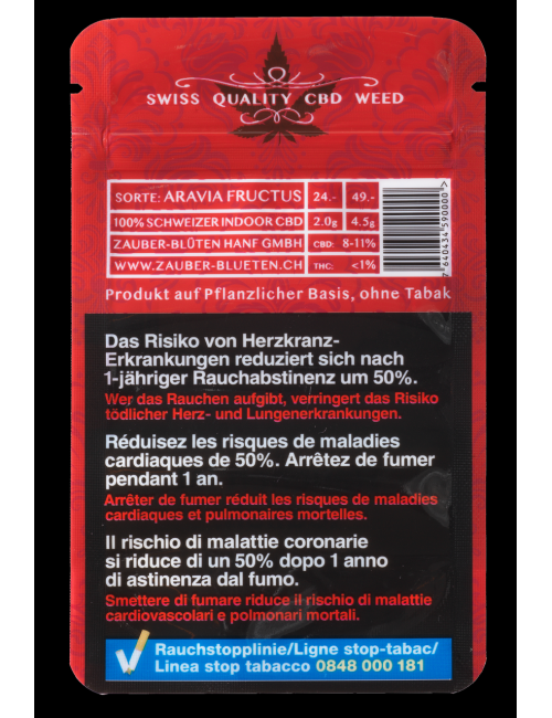 Zauber Blüten - Aravia Fructus (CHF 18.00/2g)
