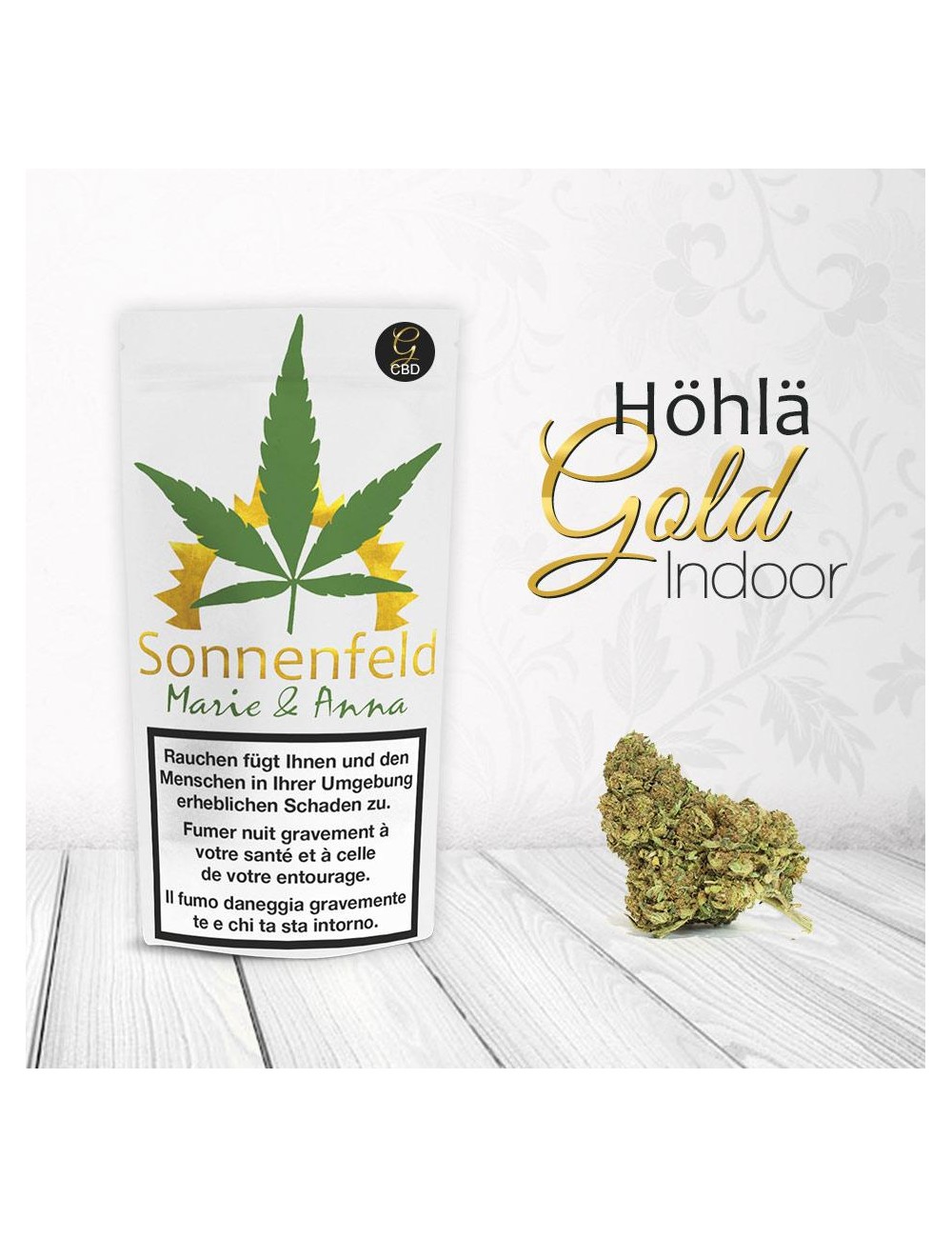 Sonnenfeld CBD - Höhlä Gold (CHF 9.75/1.5g)