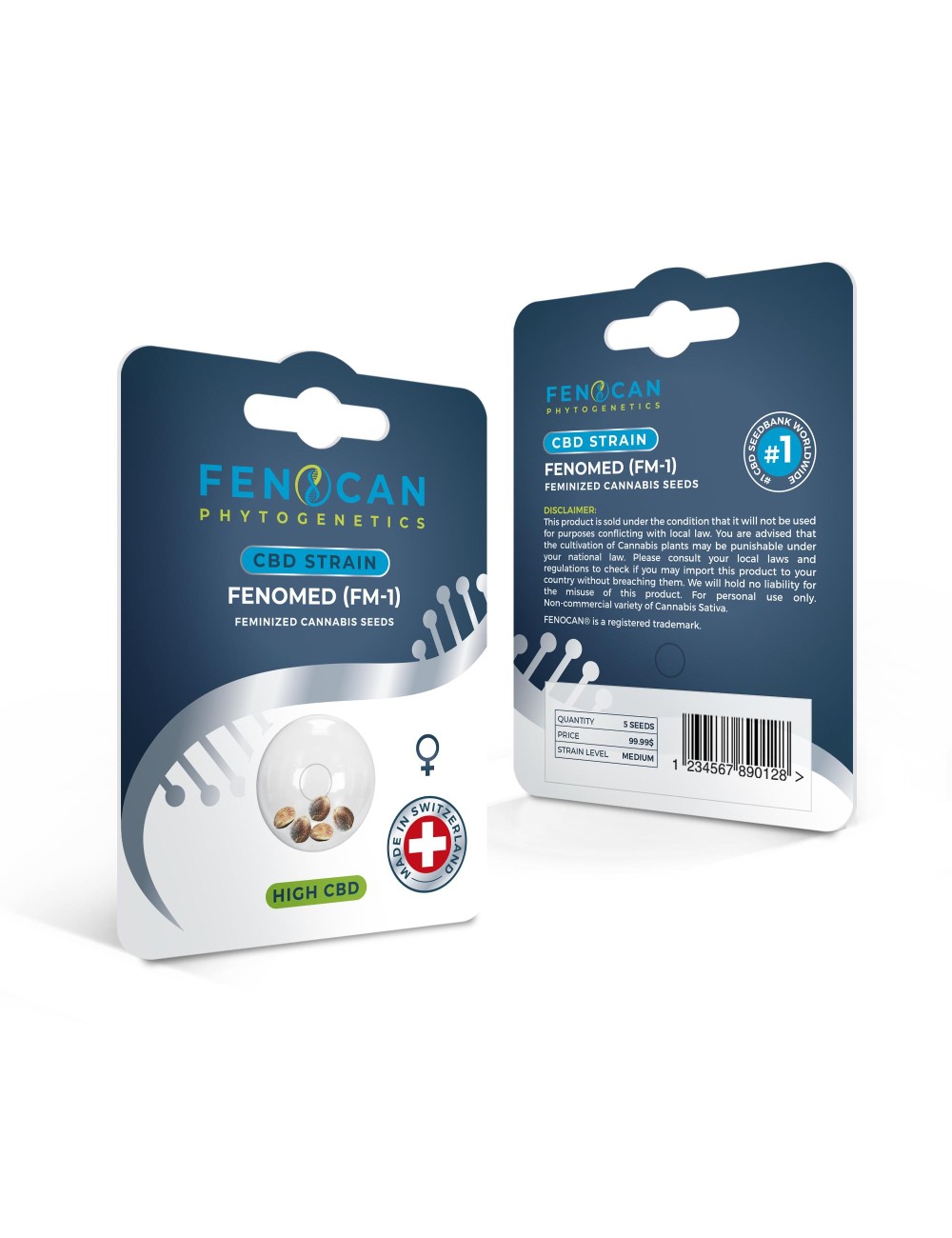Fenomed CBD Hanfsamen - feminisiert (3 Stk)