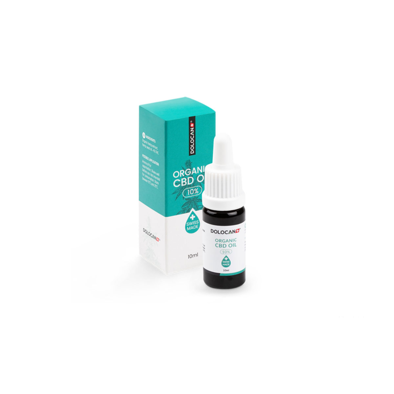 Dolocan Organic CBD Oil 10% (in French) KC Import