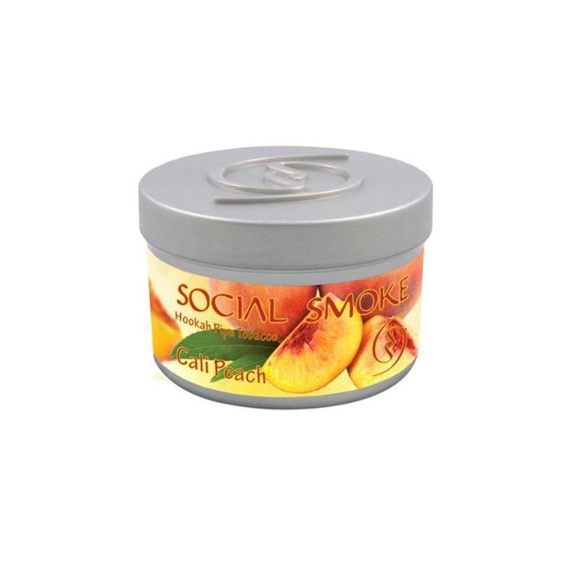 Social Smoke - Cali Peach (100g) Shisha
