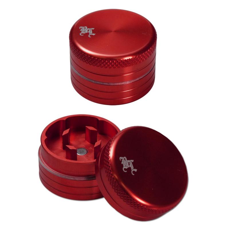 Alu Grinder BL Mini 2-Teilig 29mm Rot KC Import