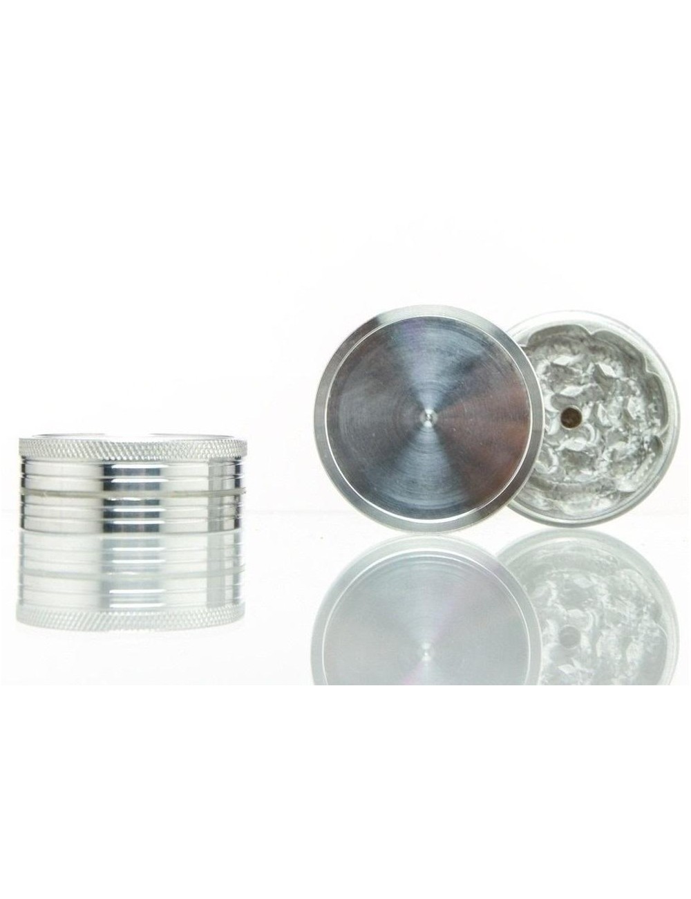 Alu Grinder 2-pièces 50mm Argent