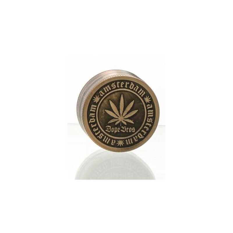 Metal Grinder 2-teilig 50mm Dope Bros Copper KC Import