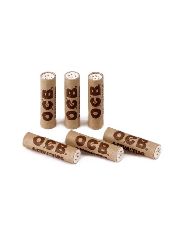 OCB Virgin Unbleached Slim Aktivkohlefilter 7mm (10 x 50 pcs.)