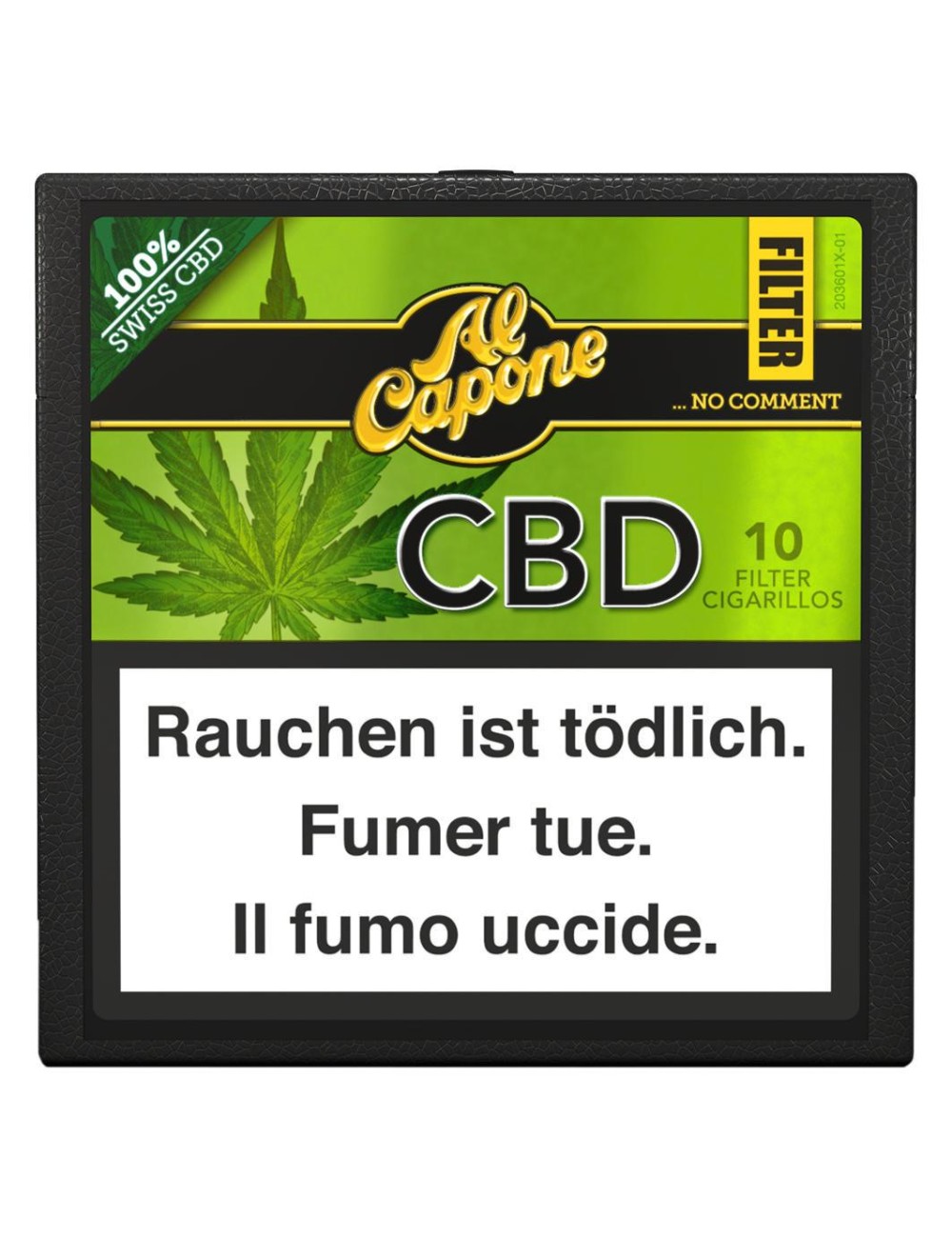 Al Capone - CBD Cigarillos Filter (5 x 10 Stk.)