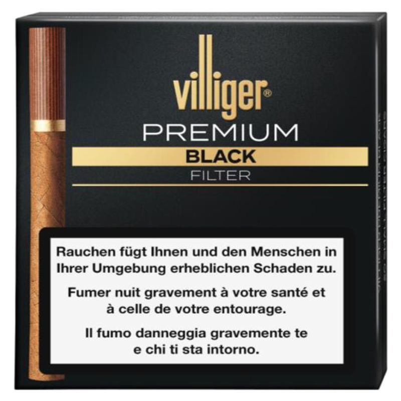 NP2907 Villiger Premium Black Filter (5 x 20 Stk.