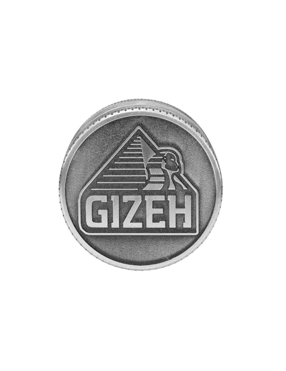 GIZEH Alu Grinder 3-teilig - Silber (40mm)