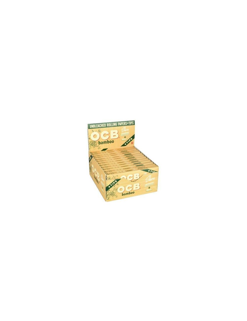 OCB KS Bamboo Slim + Tips (32 pcs.)