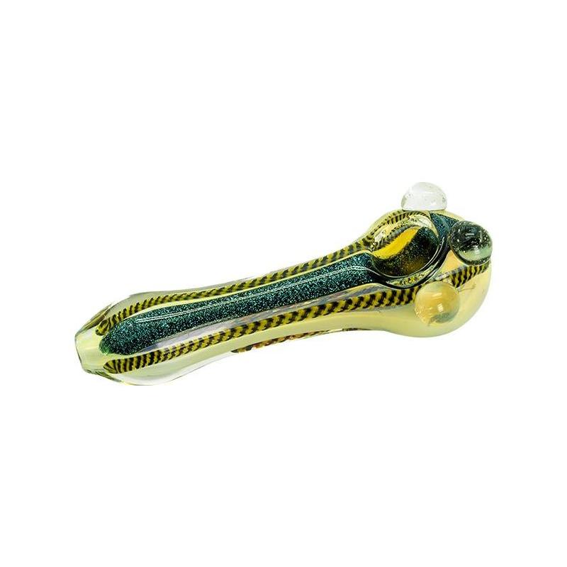 Pipe en verre Vert/Bleu/Blanc Accessoires