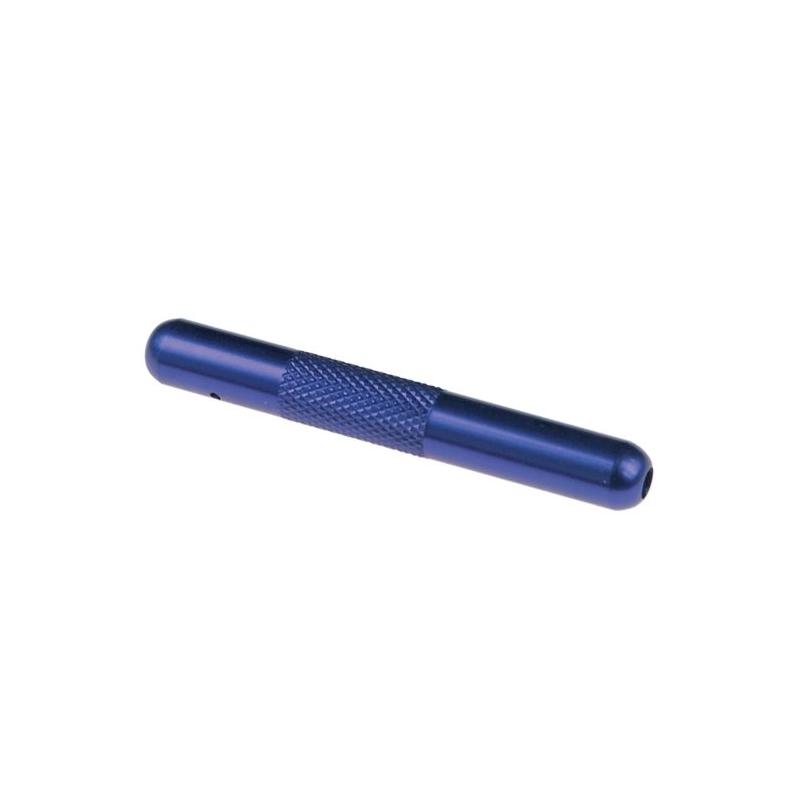 Snuff Tube Aluminium Violet KC Import