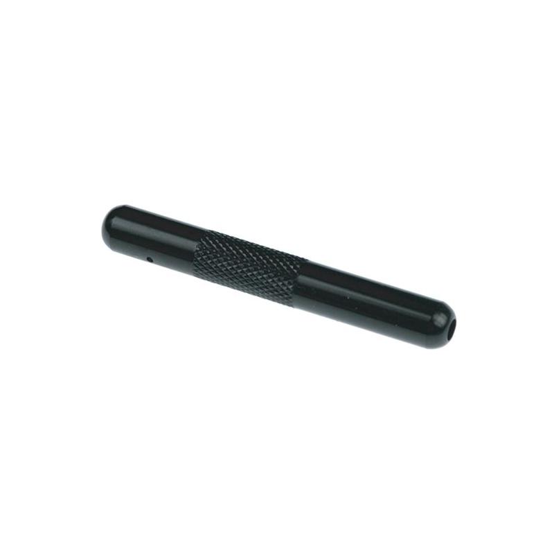 Snuff Tube Aluminium Black