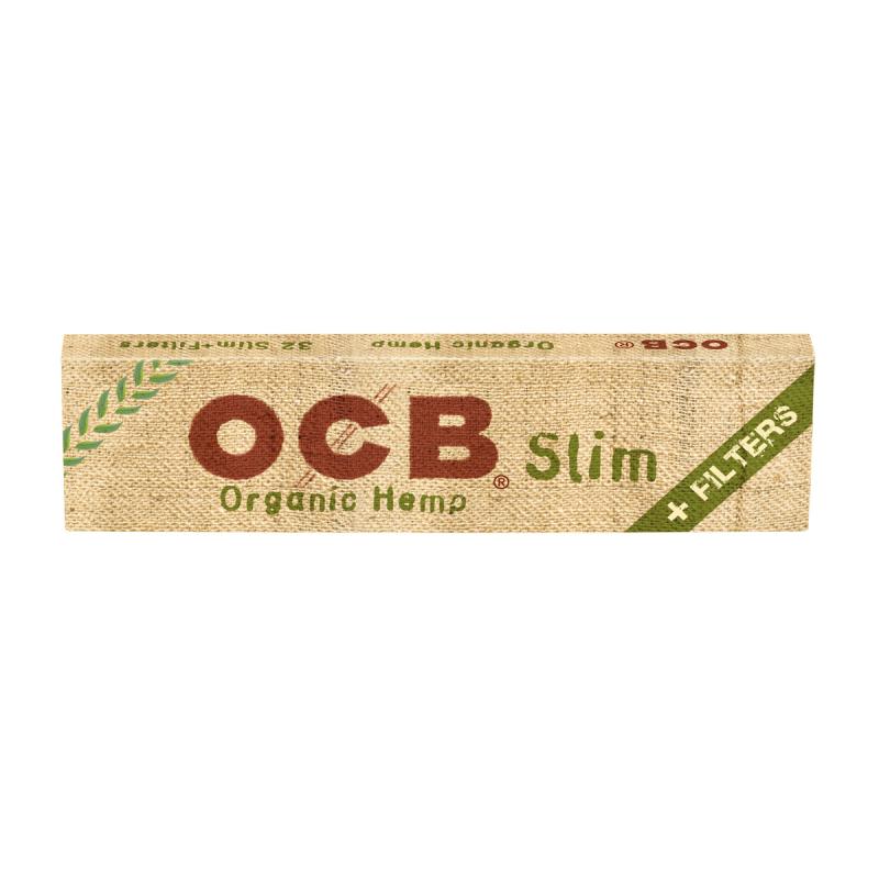 OCB KS Organic Hemp Slim + Tips (32 pcs.